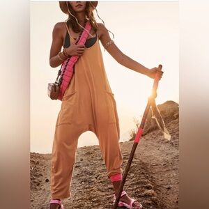 Toasted coconut free people hot shot onesie